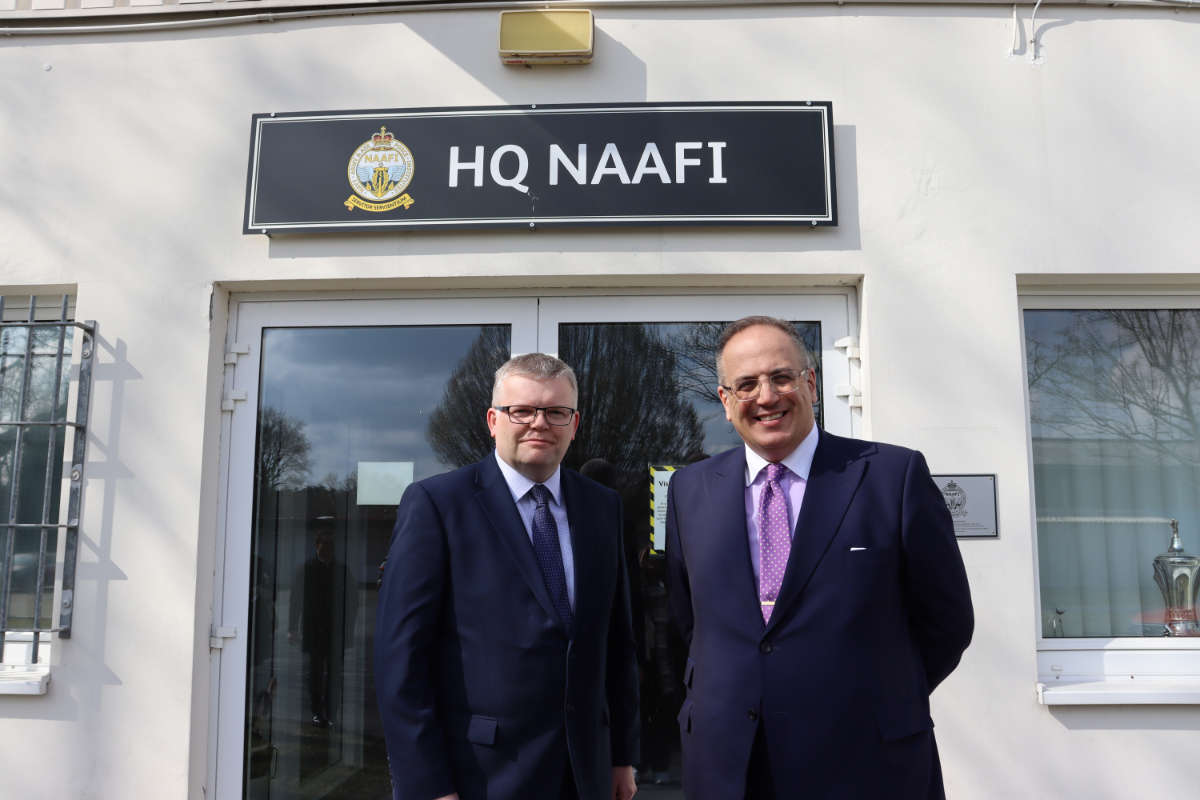 NAAFI receives Royal recognition
