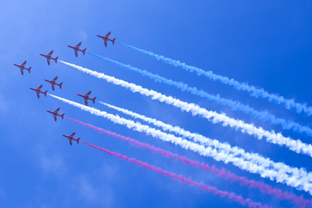 Armed Forces Day Red Arrows 2023