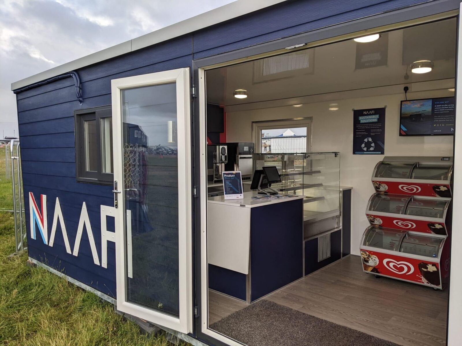 RIAT 2023 NAAFI Sustainable Retail Pod
