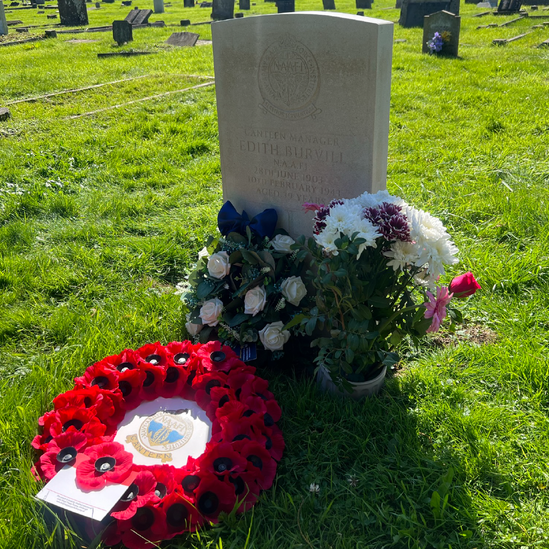 Edith Burvill Canteen Manager