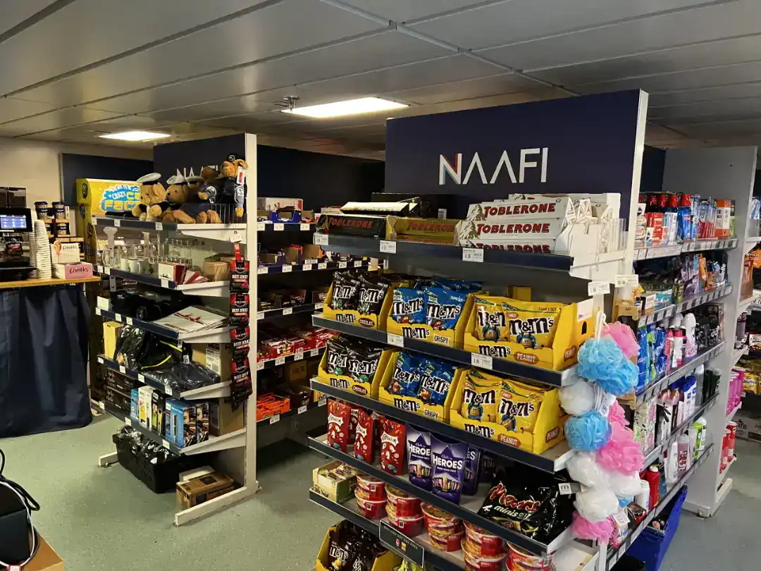 Royal Navy NAAFI Retail Shop