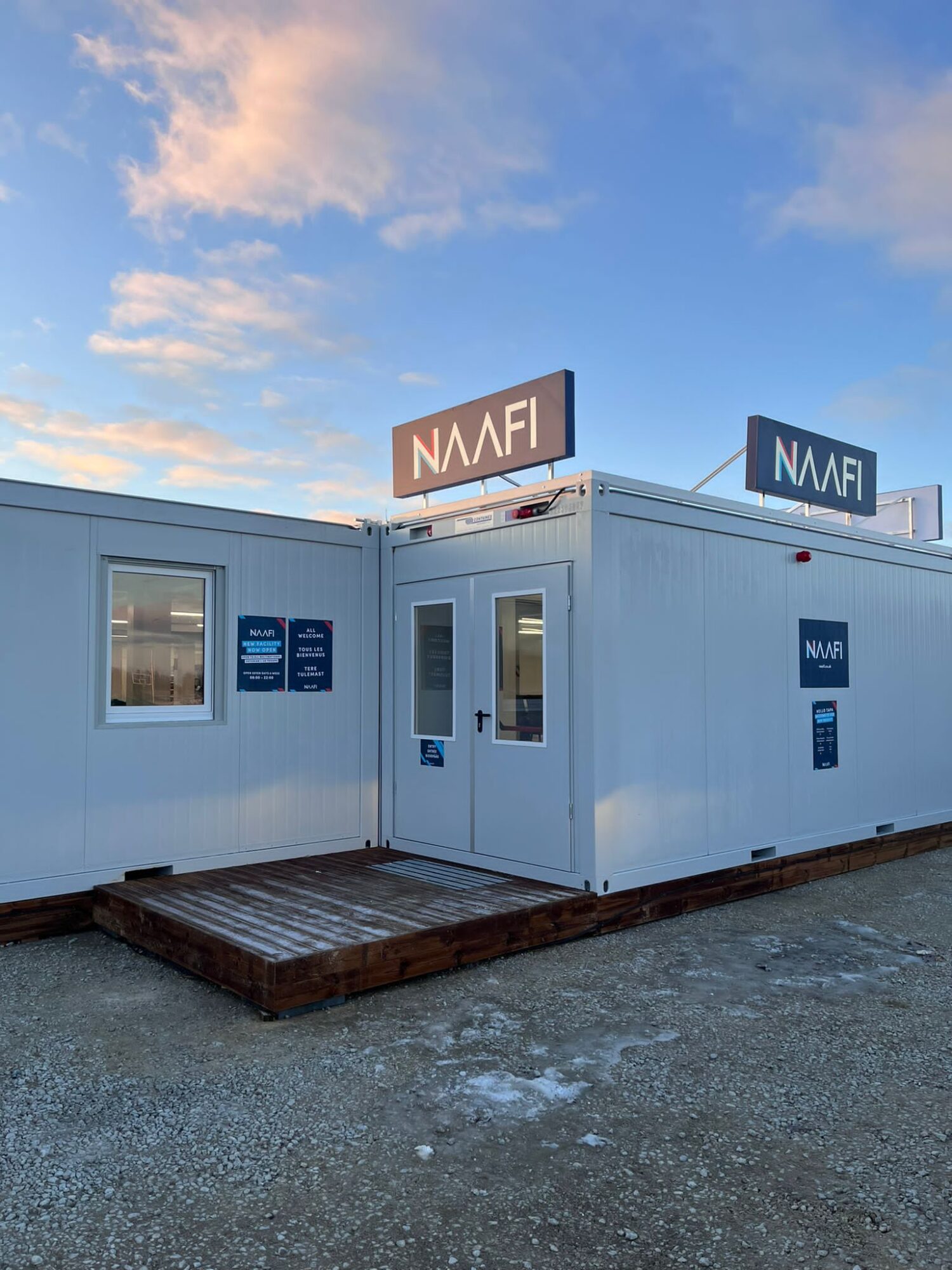 NAAFI facility opens at Camp Tapa in Estonia