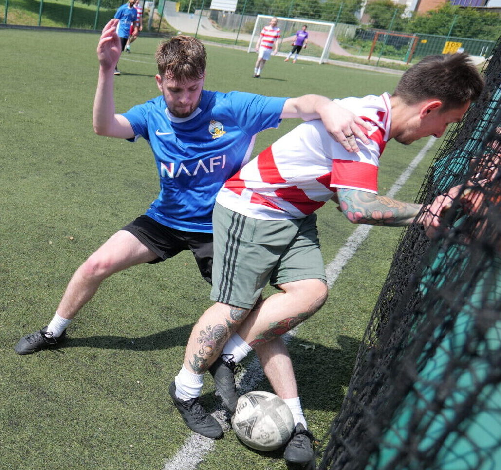 NAAFI HQ 5-a-side football tournament