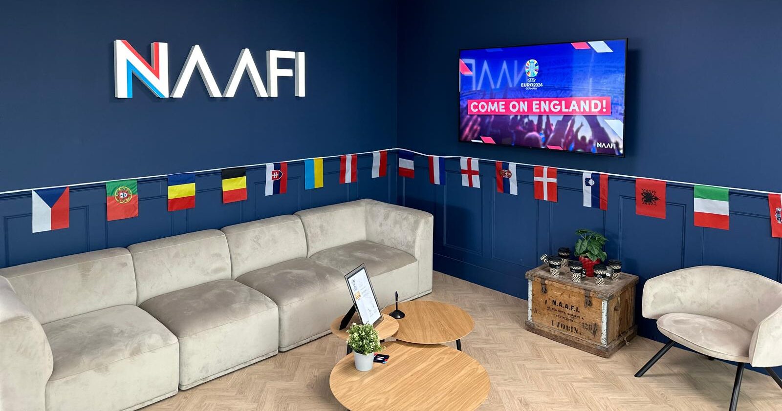 Euro 2024 fever takes NAAFI by storm!