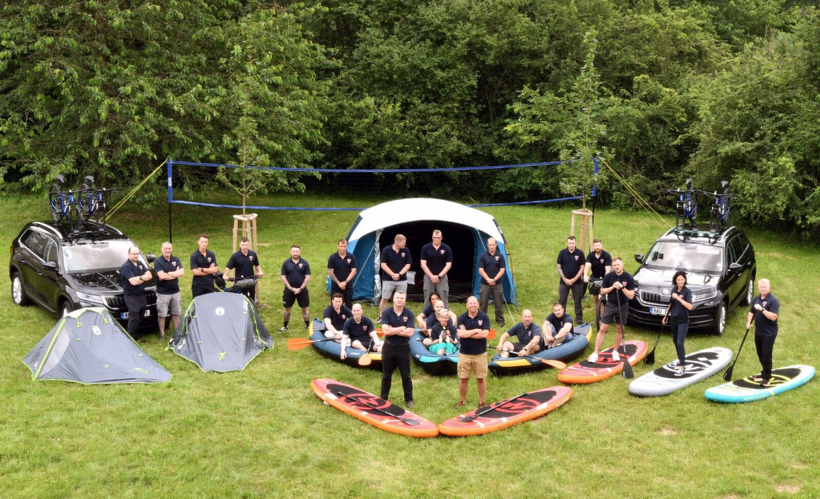 NAAFI Fund Outdoor Grant - Paddleboards, Tents, Volleyball, Bikes