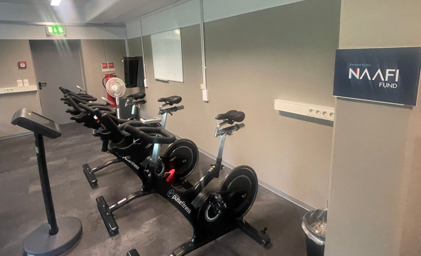 Spin Bikes purchased through the NAAFI Fund