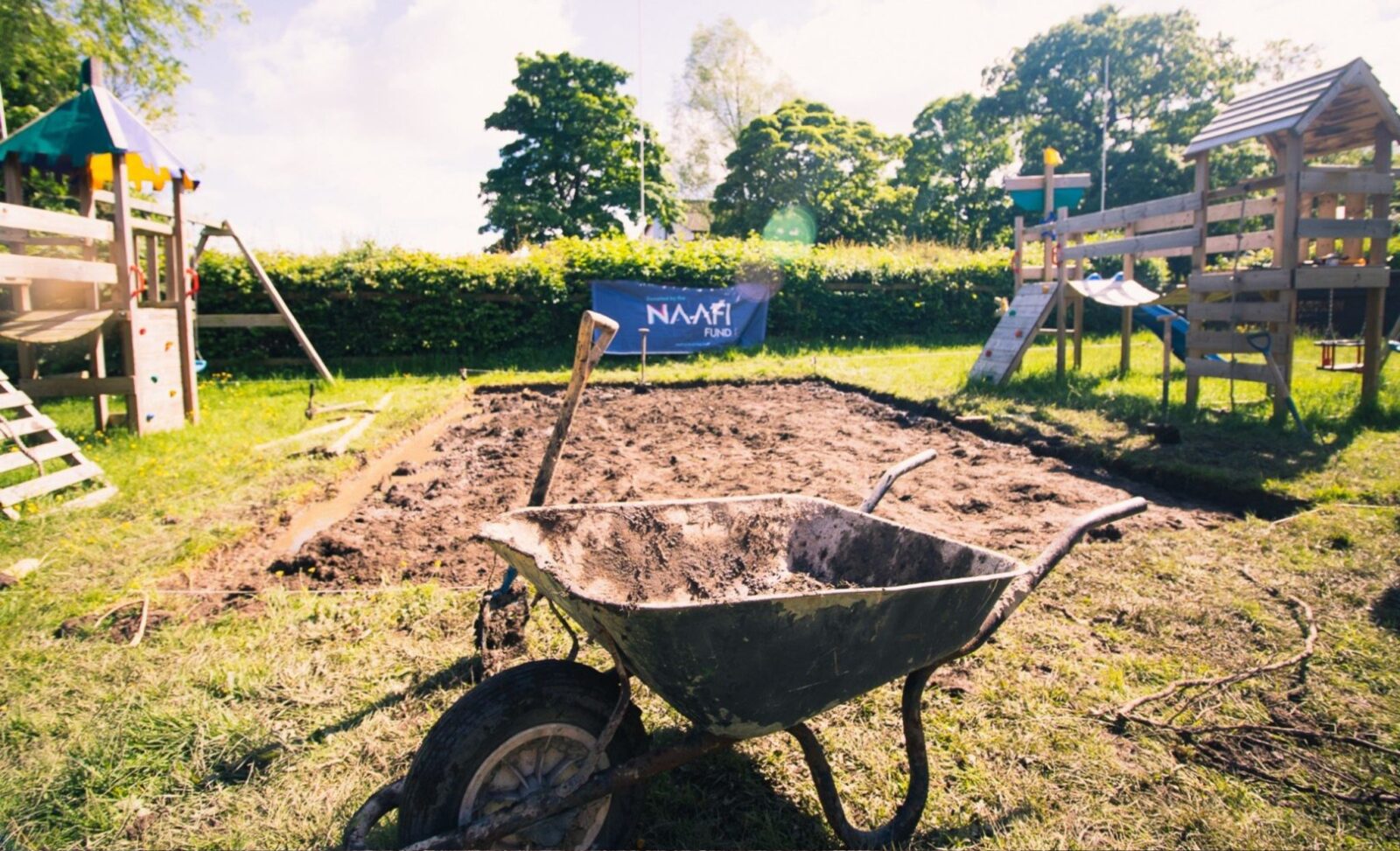 NAAFI Fund Progress Shot - Playground Refurb