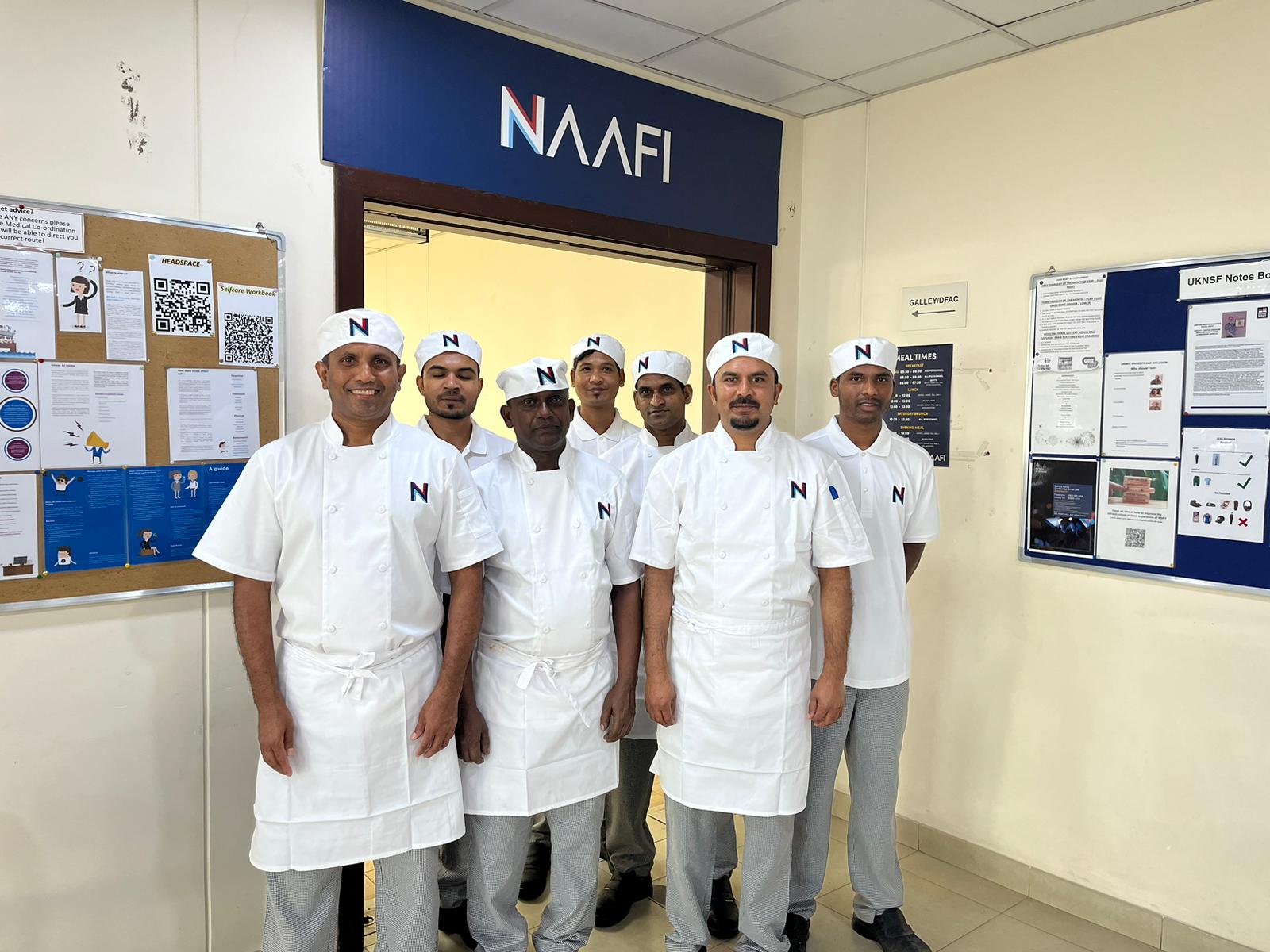 Group Photo of the NAAFI Chiefs