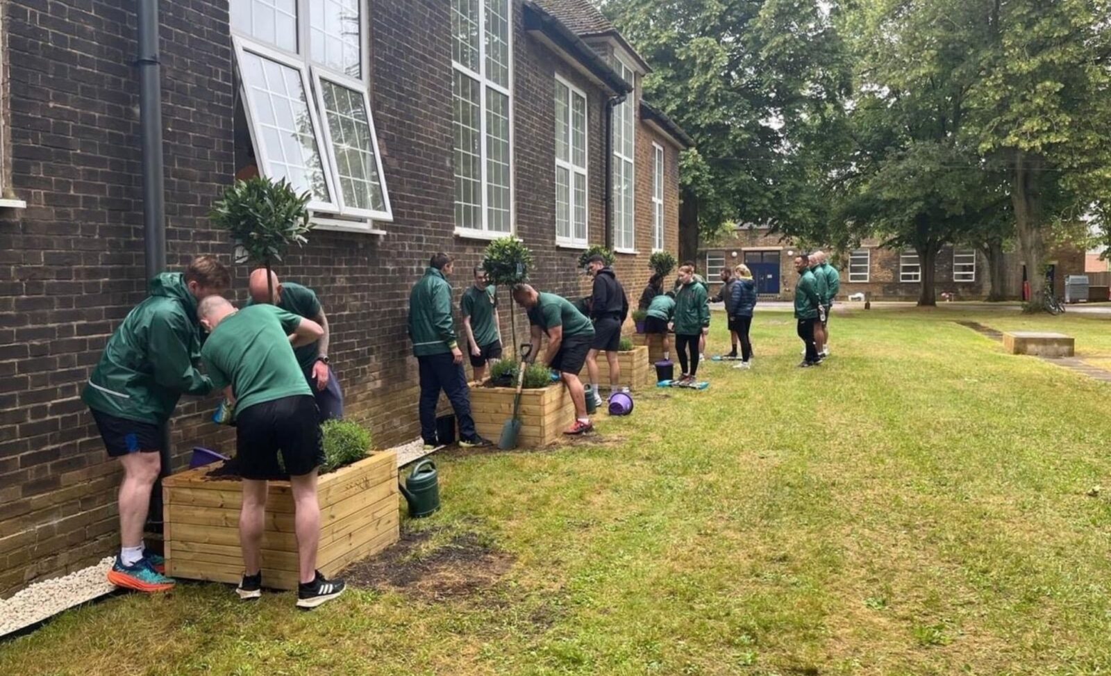 29 Regt RLC Coronation Garden - NAAFI Fund Action Shot
