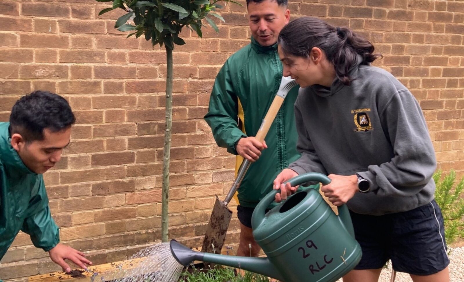 NAAFI Fund Garden Project 29 Regt RLC
