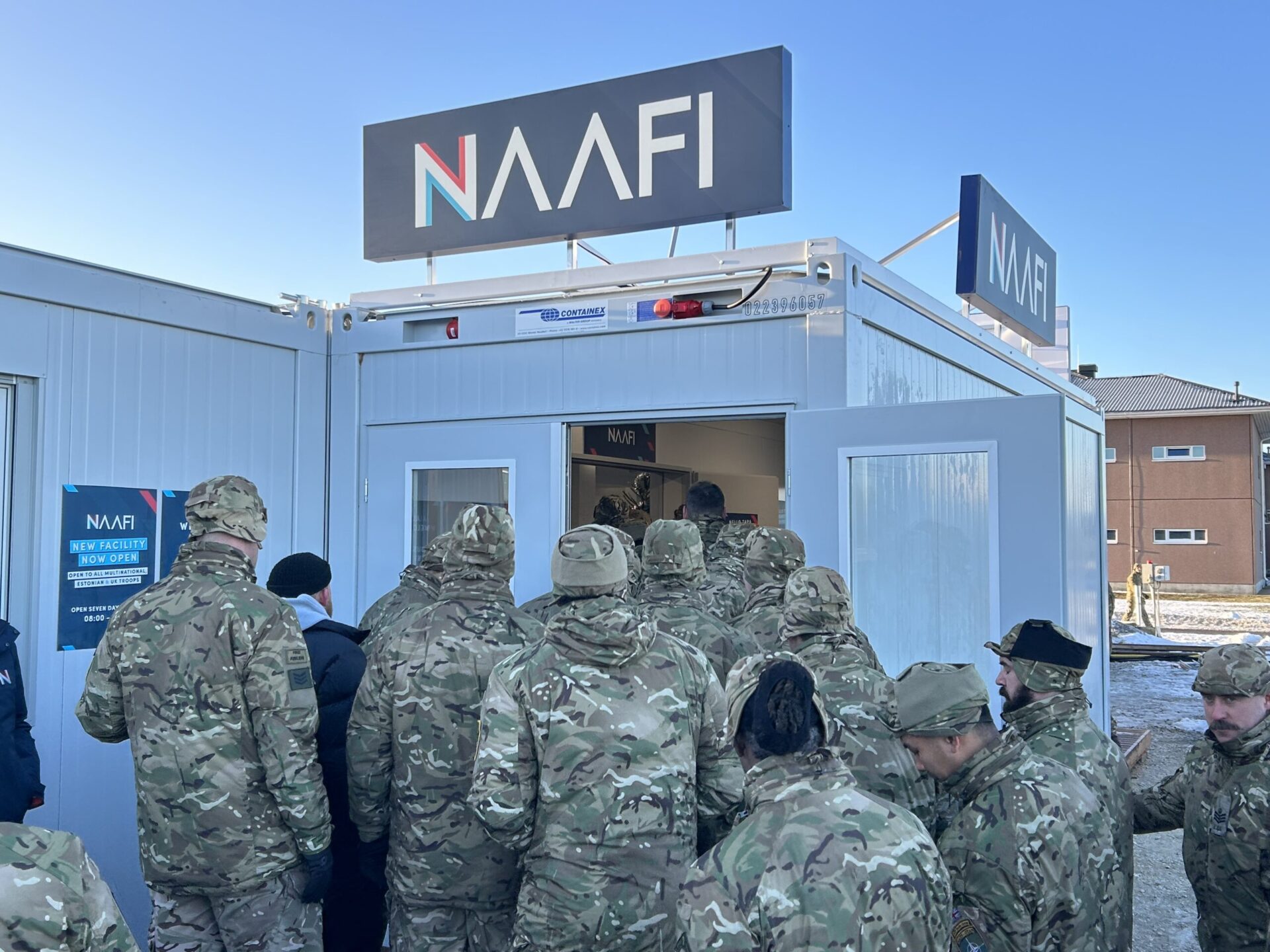 NAAFI Retail Facility Opens it doors - 2024