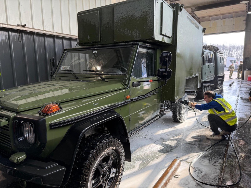 NAAFI Tank and Vehicle wash