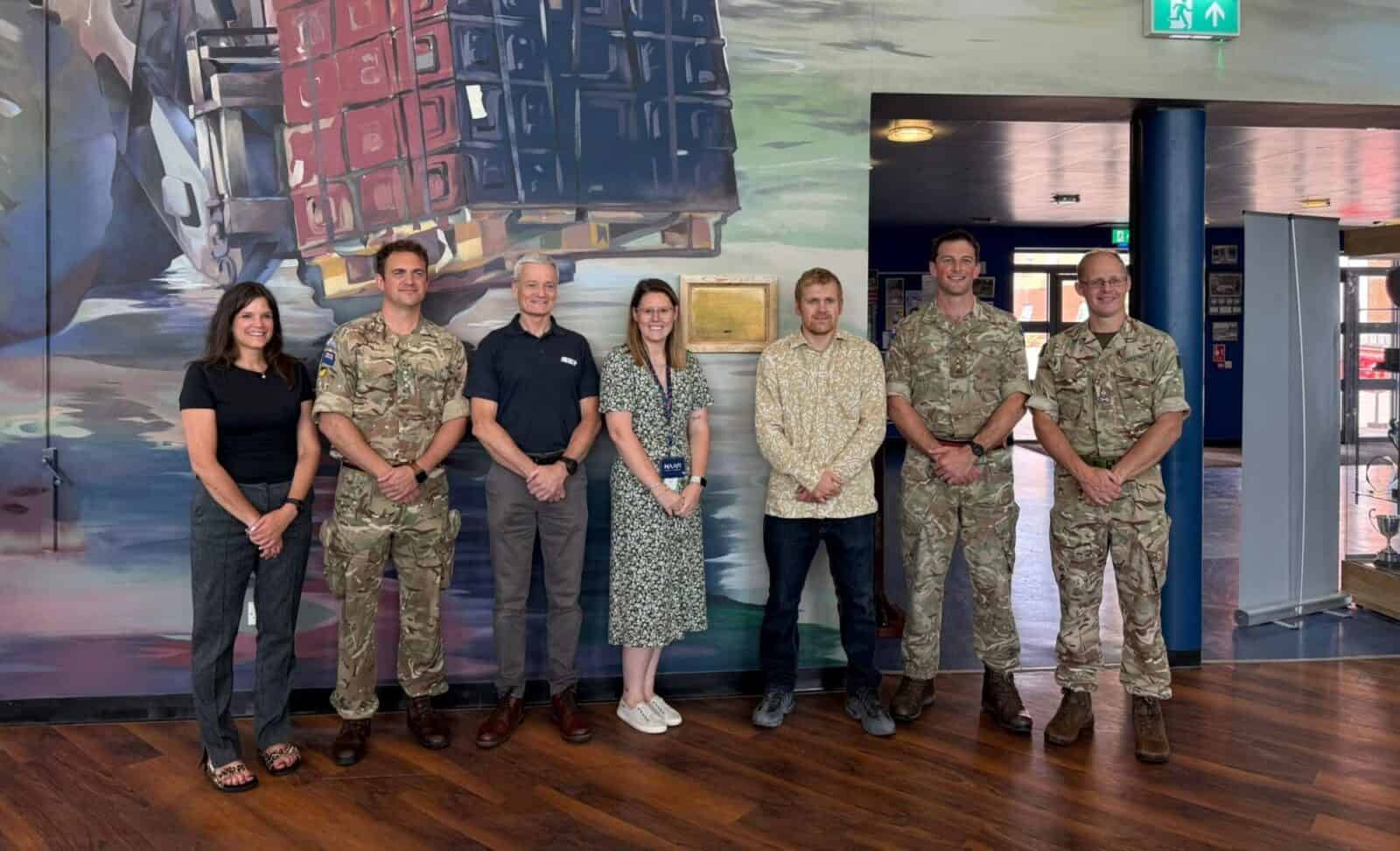 Promo Shot NAAFI Fund Marchwood Mural