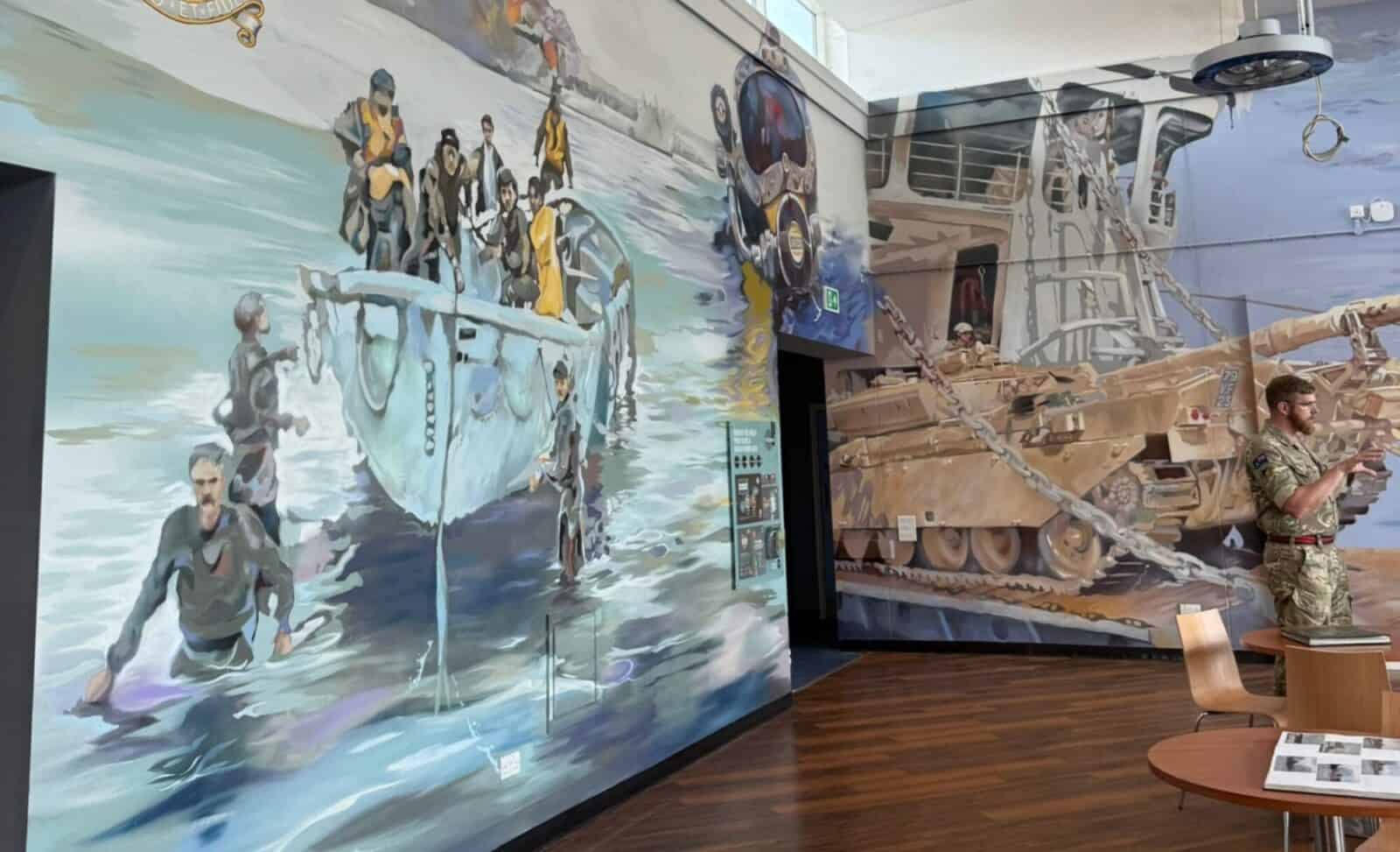 NAAFI Fund Marchwood Mural