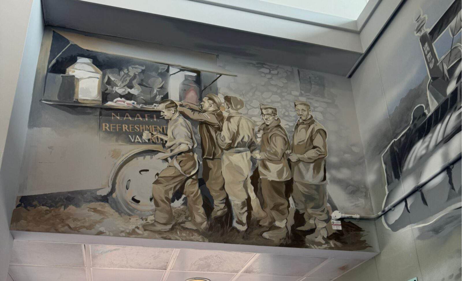 Marchwood NAAFI Mural