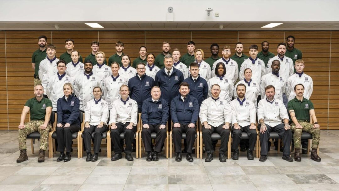 Royal Navy Culinary Arts Team at Exercise Joint Caterer 2025