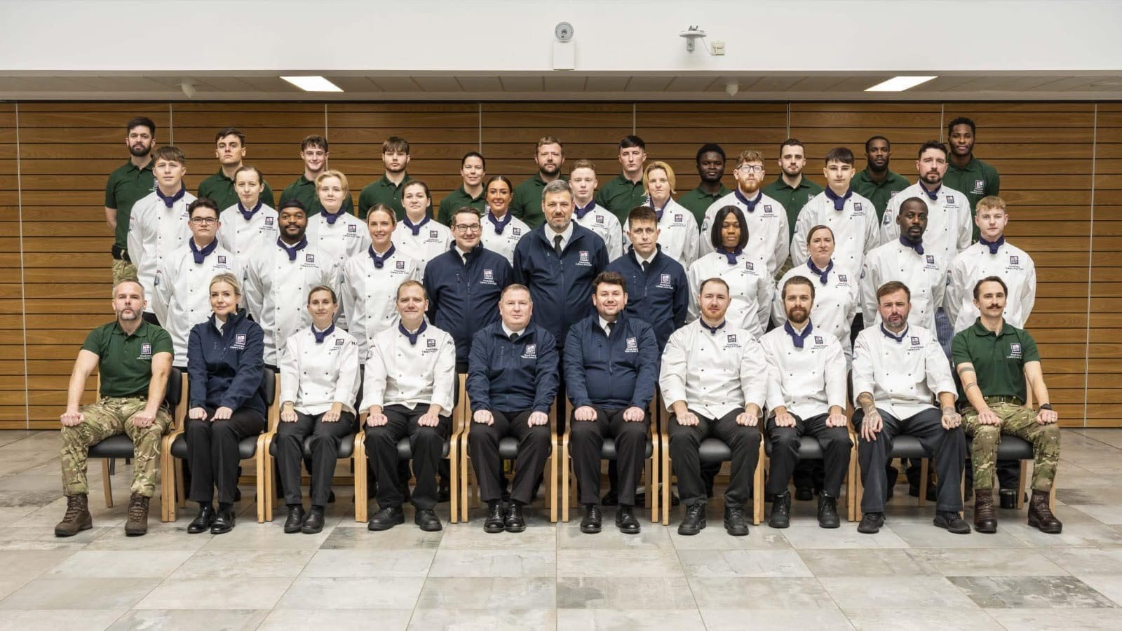 Royal Navy Culinary Arts Team at Exercise Joint Caterer 2025