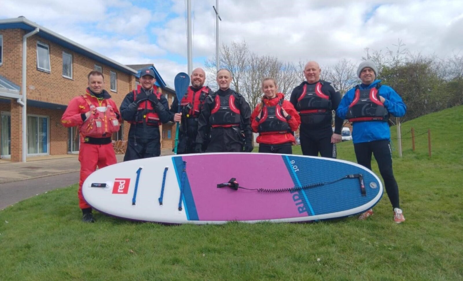 URNU Paddleboard Promo Shot