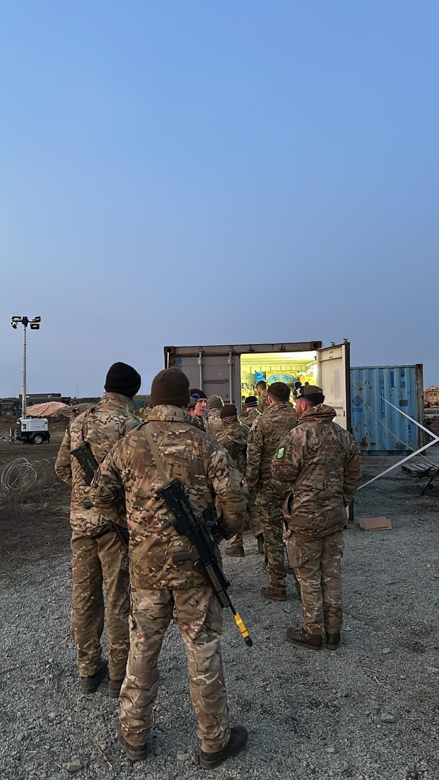 NAAFI Temporary Shop