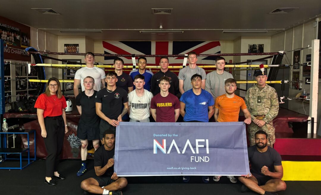 First Fusiliers NAAFI Fund Boxing Project