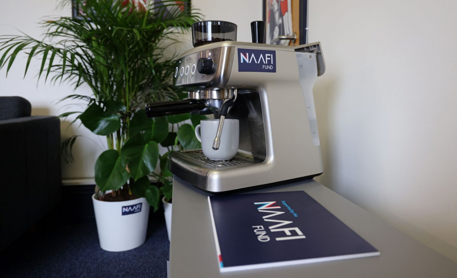 Coffee Machine Purchased through the NAAFI Fund