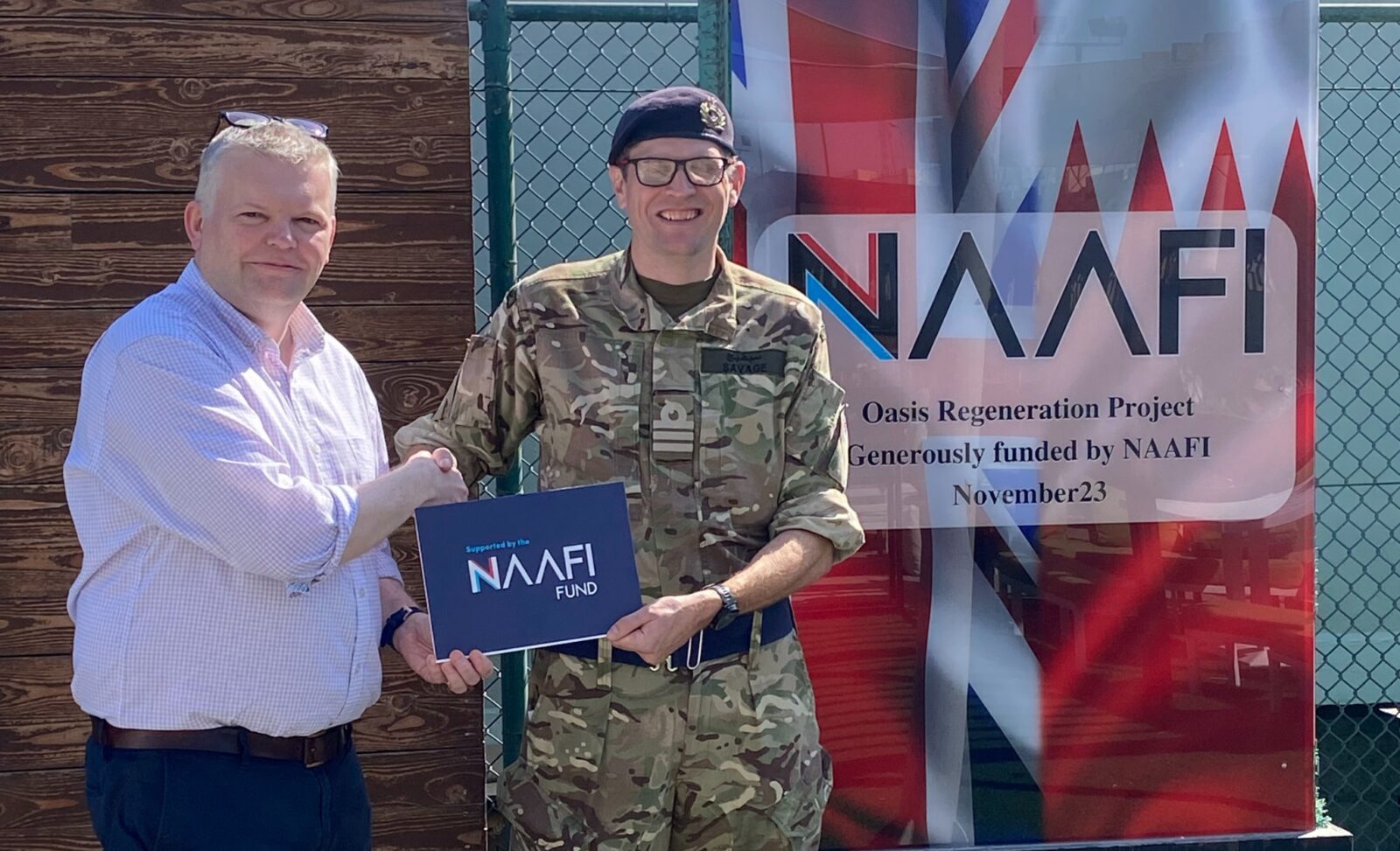 Oasis Regeneration Project Funded by NAAFI 2023