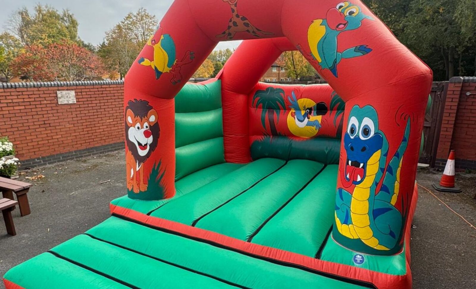 NAAFI Fund 1st Battalion Irish Guards Bouncy Castle